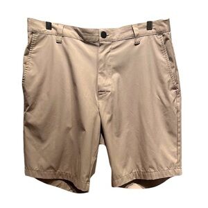 Banana Republic Men's Tan Shorts Performance Fabric Size 36